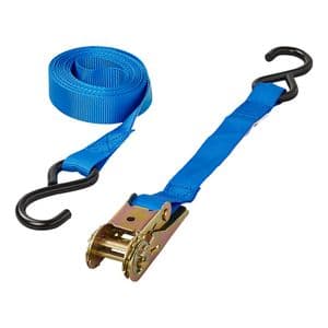 Picture 4 of Spanband ProPlus ratel 5 meter met 2 haken blauw
