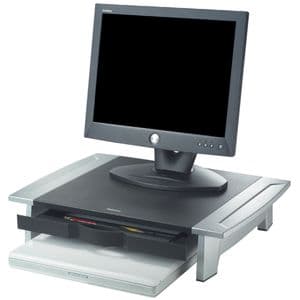 Picture 1 of Werkstation Fellowes Office Suites riser klein zwart/grijs