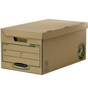 Picture 1 of Opbergdoos Bankers Box Earth flip top bruin