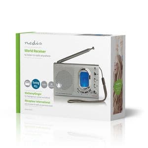 Picture 7 of Wereldradio Nedis met wekker RDWR1000GY