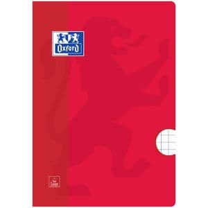 Picture 5 of Schrift Oxford School A4 ruit 10x10mm 72 pagina's 80gr assorti