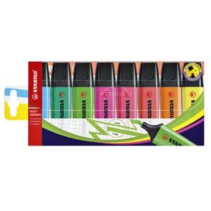 Picture 1 of Markeerstift STABILO BOSS Original 70/8 assorti etui à 8 stuks