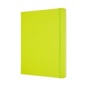 Picture 2 of Notitieboek Moleskine XL 190x250mm blanco hard cover lemon green