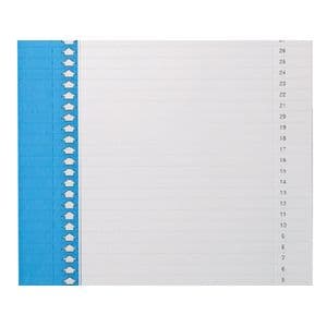 Picture 1 of Ruiterstrook Elba Nr 9 157x7mm lateraal blauw 10 stuks