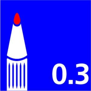 Picture 2 of Gelschrijver Bic Gel-ocity quick dry medium blauw