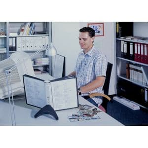 Picture 1 of Bureaustandaard Durable 5540 Sherpa Soho met 5-tassen zwart