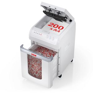 Picture 4 of Papiervernietiger HSM shredstar Autofeed X200 snippers 4x12mm