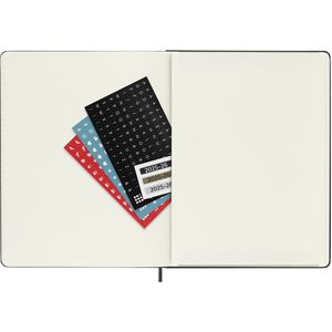 Picture 5 of Agenda 2025/2026 Moleskine 18M Planner Weekly 7dagen/1pagina XL hc black