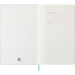 Picture 2 of Agenda 2025/2026 Moleskine 18M Planner Weekly 7dagen/1pagina large hc aquamarine