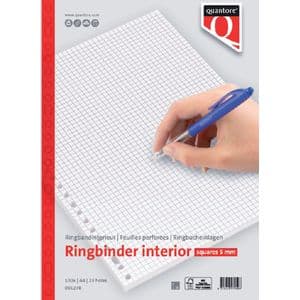 Picture 1 of Interieur Quantore A4 23-gaats ruit 5mm 100vel