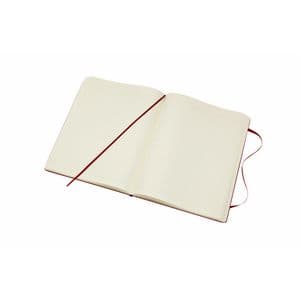 Picture 4 of Notitieboek Moleskine XL 190x250mm lijn hard cover scarlet red