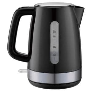 Picture 2 of Waterkoker Inventum 1.7 liter zwart met rvs