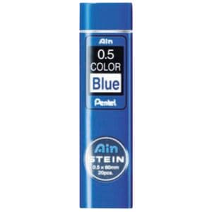 Picture 1 of Potloodstift Pentel Ain Stein HB 0.5mm blauw koker à 20 stuks