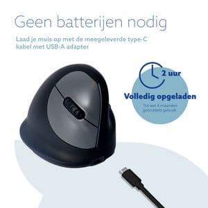 Picture 7 of Muis R-Go Ergonomisch HE Break Wireless Rechts L