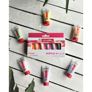 Picture 4 of Acrylverf Talens Art Creation pastel assorti 6 tubes à 12ml