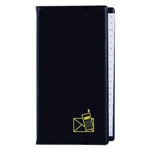 Picture 1 of Telefoonalbum Kangaro 215x130mm A-Z 4-rings zwart