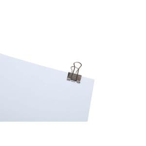 Picture 4 of Papierklem MAUL 215 foldback 19mm capaciteit 7mm zilver 12 stuks