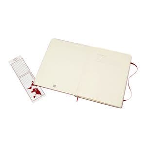 Picture 3 of Notitieboek Moleskine XL 190x250mm lijn hard cover scarlet red
