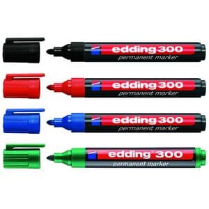 Picture 1 of Viltstift edding 300 rond 1.5-3mm rood