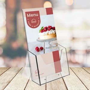 Picture 3 of Folderhouder Europel 1/3 A4 transparant