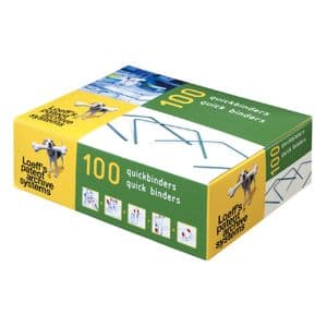 Picture 2 of Bundelbeugel Loeff's 1215 Quickbinder 100mm groen 100 stuks