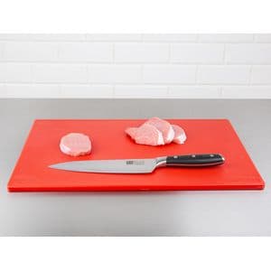 Picture 2 of Snijplank Hygiplas LDPE 450x300x10 mm rood