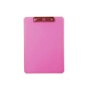 Picture 2 of Klembord MAUL A4 staand transparant PS neon roze