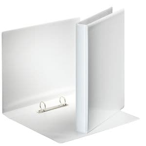 Picture 1 of Presentatieringband Esselte Essentials panorama A4 2-rings O-mechaniek 25mm wit