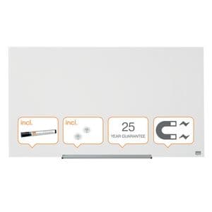 Picture 1 of Glasbord Nobo Impression Pro 99,3x55,9cm briljant wit