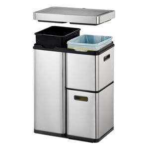 Picture 3 of Afvalbak EKO Mirage Plus sensor 30liter en 2x15liter RVS