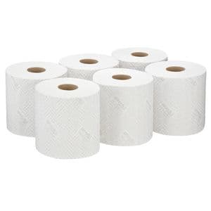 Picture 2 of Poetspapier WypAll L10 GeneralClean 1-laags 800 vel wit 7256
