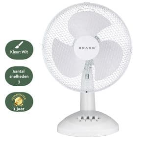 Picture 3 of Tafelventilator BRASQ F400 Ø 30cm wit