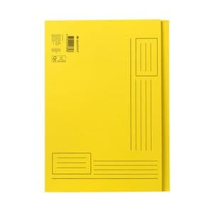 Picture 1 of Vouwmap Quantore A4 ongelijke zijde 250gr geel