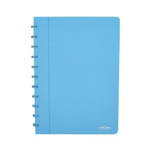 Picture 7 of Schrift Atoma A4 blanco 144blz 90gr PP transparant assorti