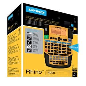 Picture 4 of Labelprinter Dymo Rhino 4200 industrieel azerty 19mm geel