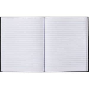 Picture 2 of Register breedkwarto 192blz lijn grijs gewolkt