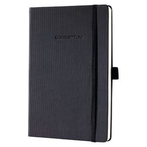 Picture 1 of Notitieboek Sigel Conceptum Pure A6 194blz 80gr lijn zwart