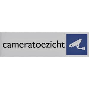 Picture 1 of Infobord pictogram cameratoezicht 165x44mm