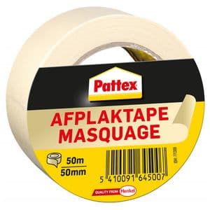 Picture 1 of Afplaktape Pattex 50mmx50m creme