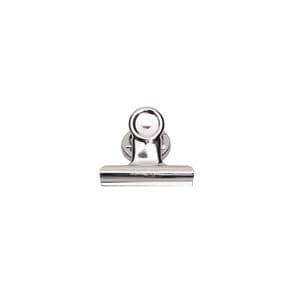 Picture 1 of Papierklem MAUL Bulldog met magneet 52mm zilver 2 stuks