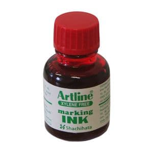 Picture 1 of Viltstiftinkt Artline rood