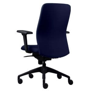 Picture 1 of Bureaustoel Euroseats Vigo blauw