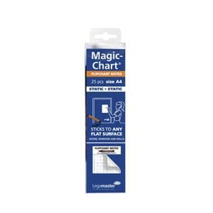 Picture 2 of Magic-chart notes Legamaster flipchart 20x30cm 25 vel wit