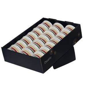 Picture 1 of Cadeaulint Decoris rol met 4 kleuren assorti