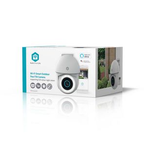 Picture 2 of Beveiligingscamera Nedis Smartlife Wifi buiten 3MP Full HD 1296p wit