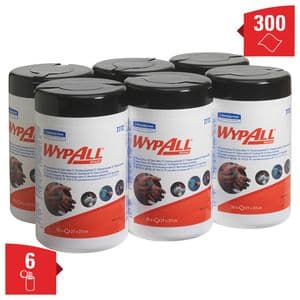 Picture 2 of Reinigingsdoek WypAll bus 1-laags 6x50 vel groen 7772