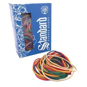Picture 4 of Elastiek Standard Rubber Bands 18 50gr 94 stuks assorti