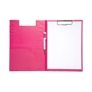 Picture 3 of Klembordmap MAUL A4 staand met penlus PVC neon roze