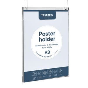 Picture 1 of Posterhouder Europel A3 staand acryl