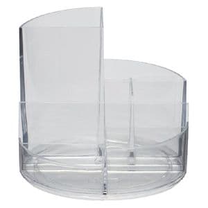 Picture 2 of Pennenkoker MAUL roundbox 7 vakken Ø140x125mm transparant